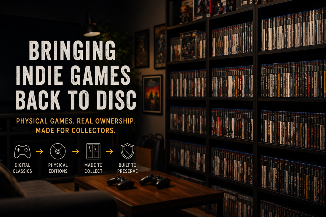 Bringing Indie Games Back to Disc for Collectors and Physical Media Fans