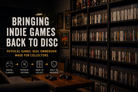 Bringing Indie Games Back to Disc for Collectors and Physical Media Fans