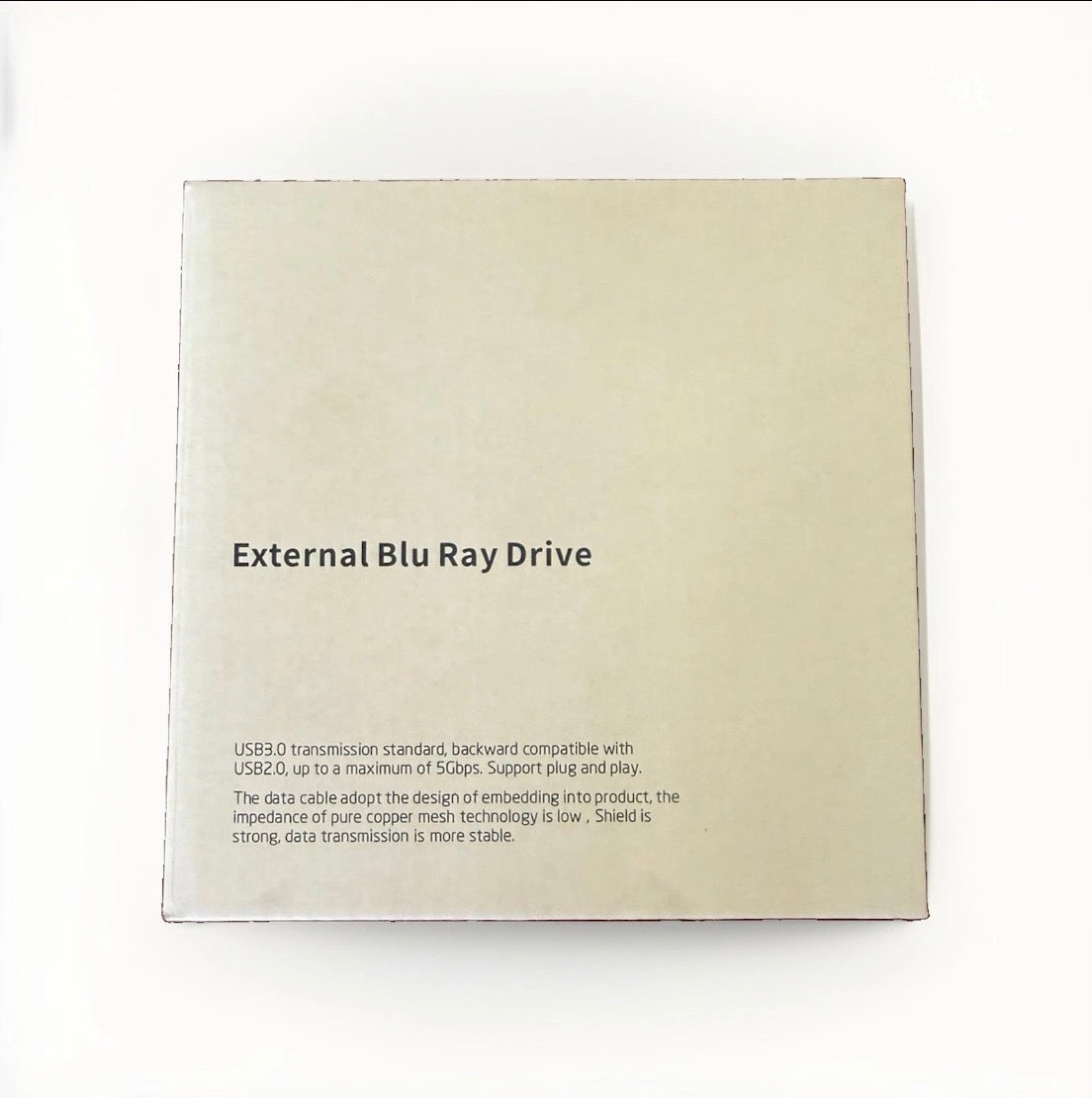 External Blu Ray Drive Plug & Play BD DVD CD Reader Burner USB 3.0 & Type C